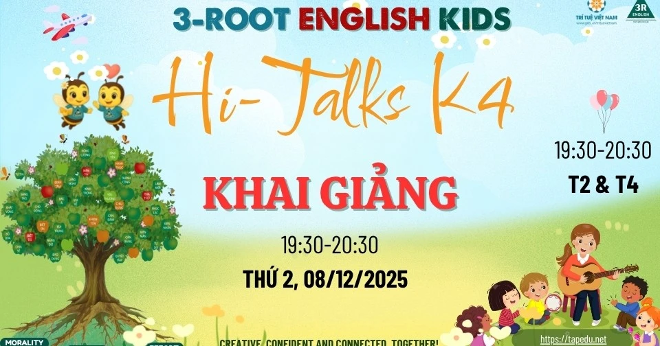 HITALKK4 - GIAO TIẾP NÂNG CAO TRẺ EM - KHÓA K4