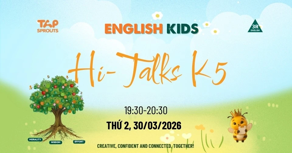 HITALKK5 - GIAO TIẾP TIẾNG ANH TRẺ EM