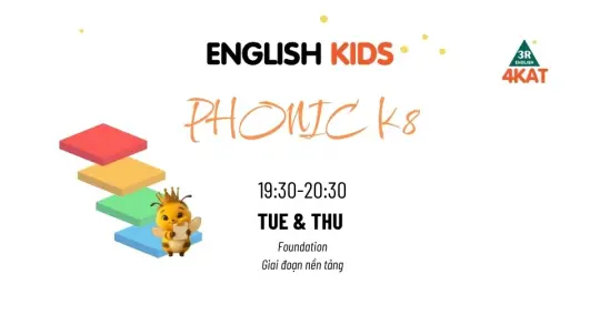PHONICSK8 - PHÁT ÂM NỀN TẢNG KIDS (Foundation)
