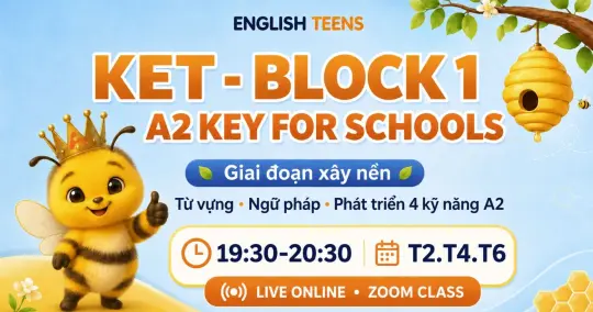 KET 1 - Course 2 (Mon Wed)